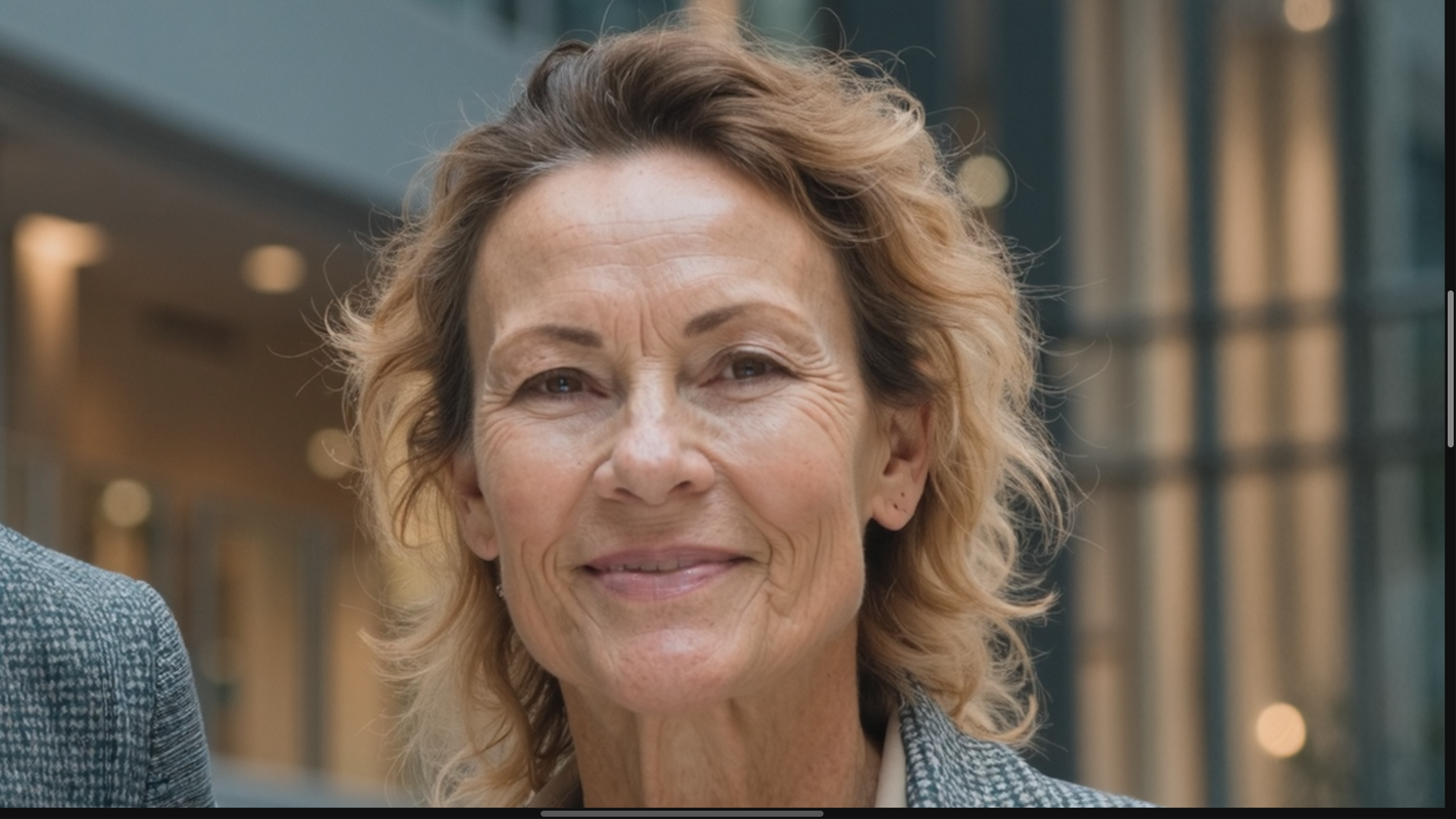 Pareja generada con IA mejorada con Enhancor para lograr piel realista, textura y detalles humanos.