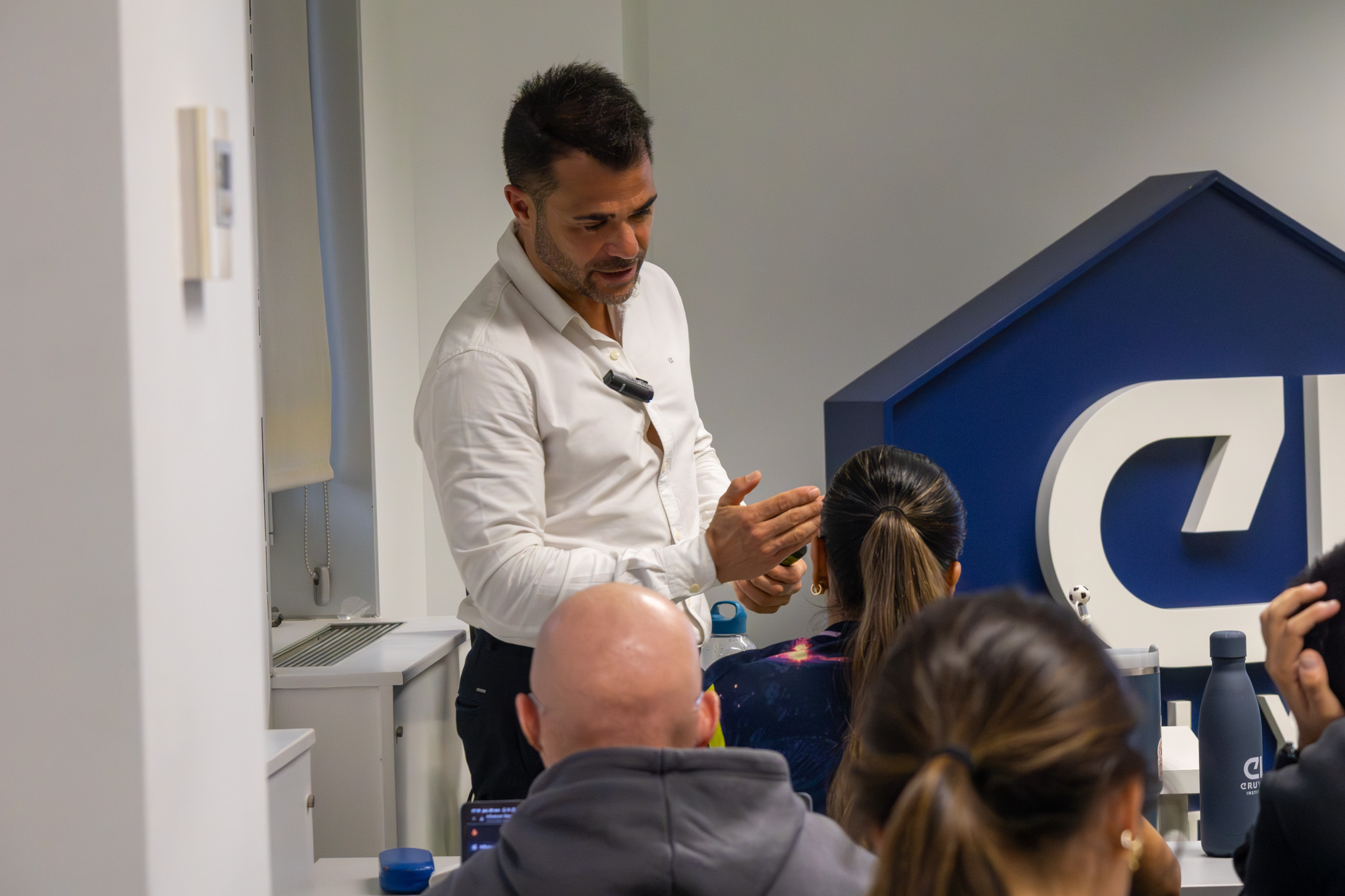 Jesús Oliver Ferrer en la formación sobre Marketing Deportivo